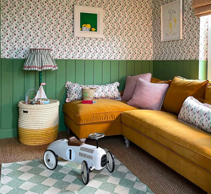 YELLOW CORNER SOFA