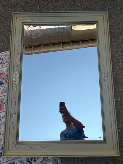 HAND PAINTED MIRROR