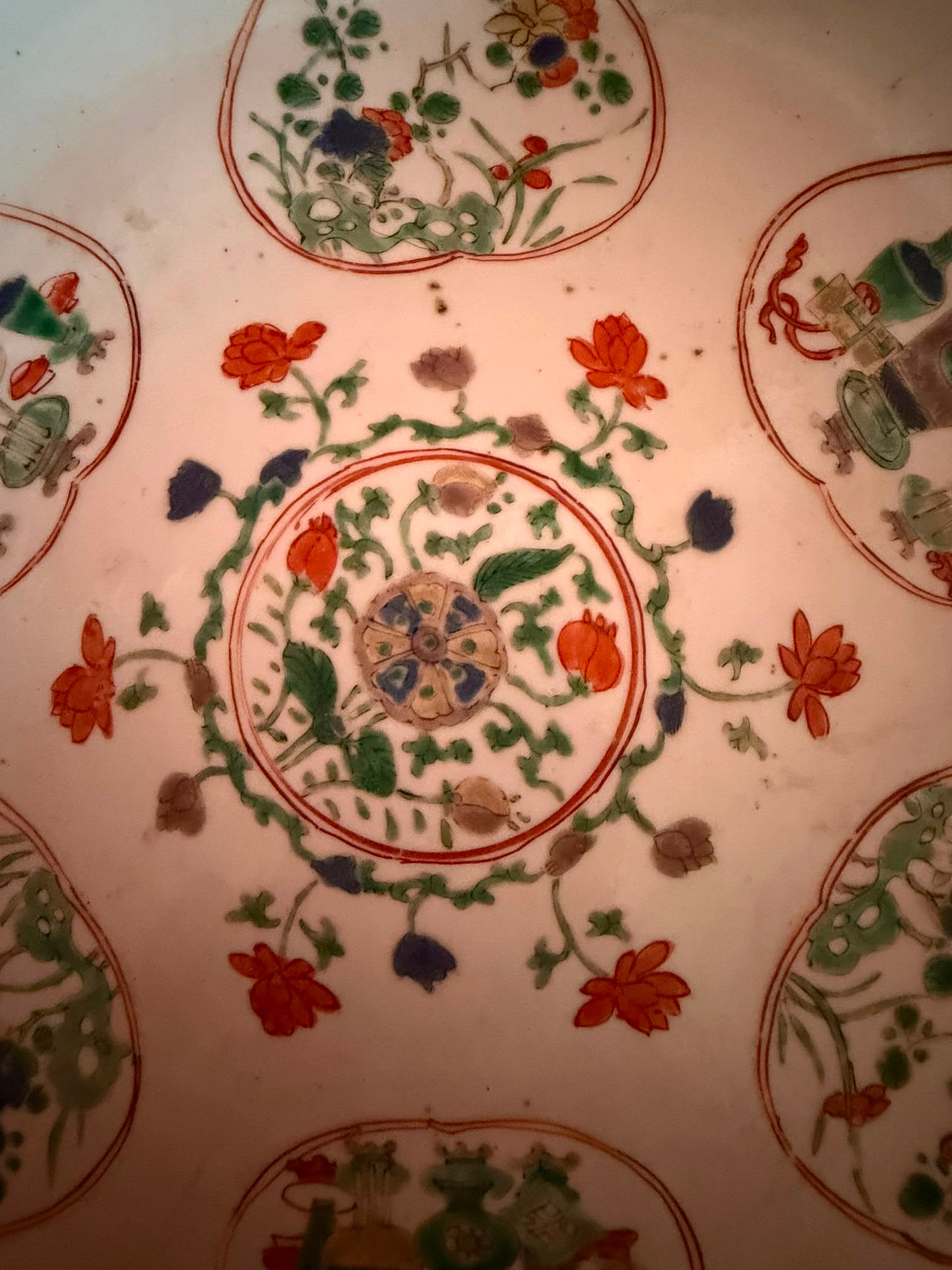 PLATE HAND PAINTED