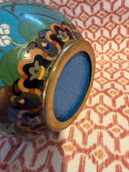 ENAMELLED VASE