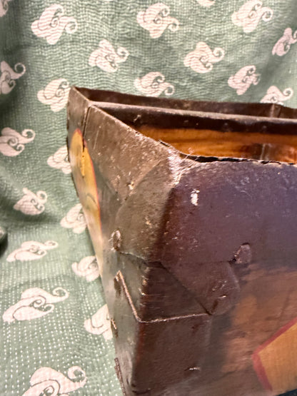 ANTIQUE RICE MEASURING BUCKET