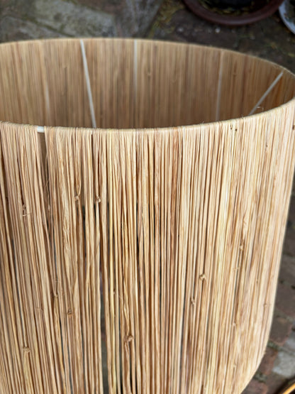 RAFFIA LAMPSHADE