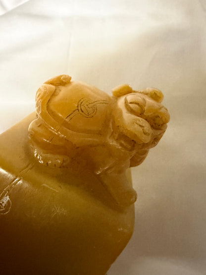 MARBLE FOO DOG