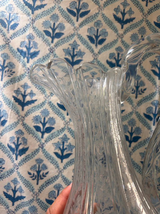 ANTIQUE GLASS JUG