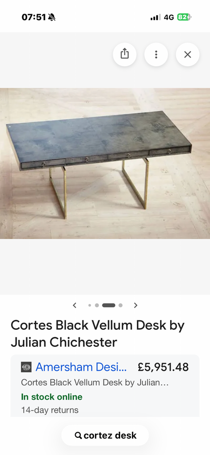 JULIAN CHICHESTER CORTES DESK