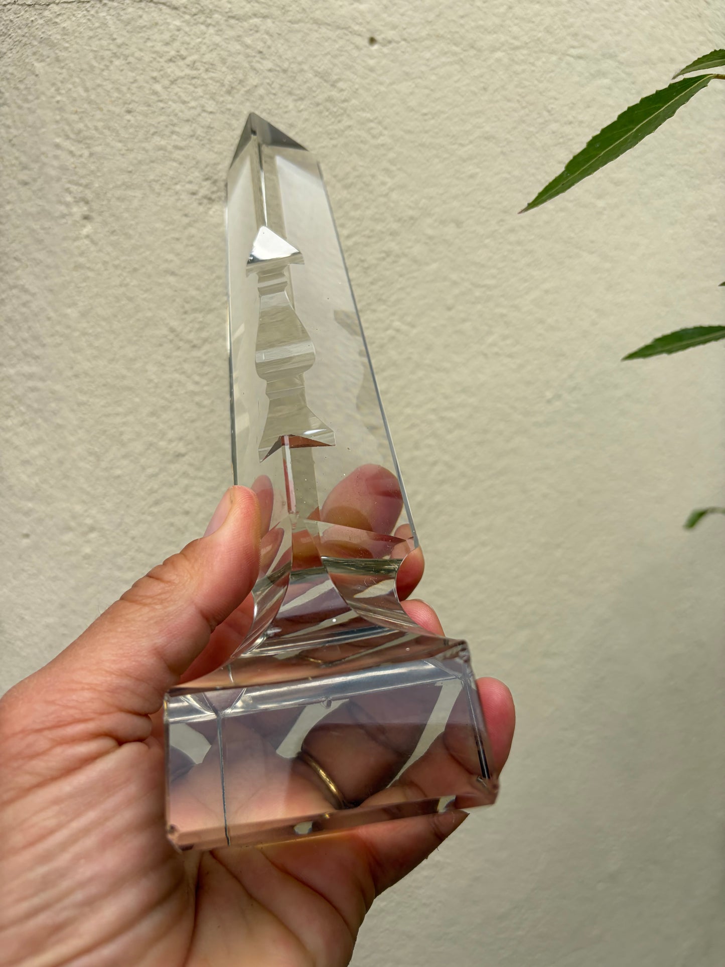 GLASS OBELISKS
