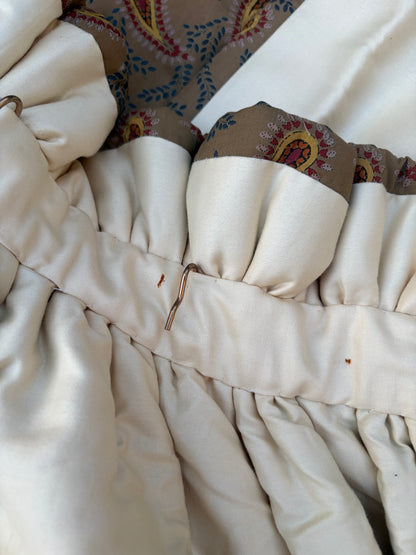 SILK PAISLEY CURTAINS