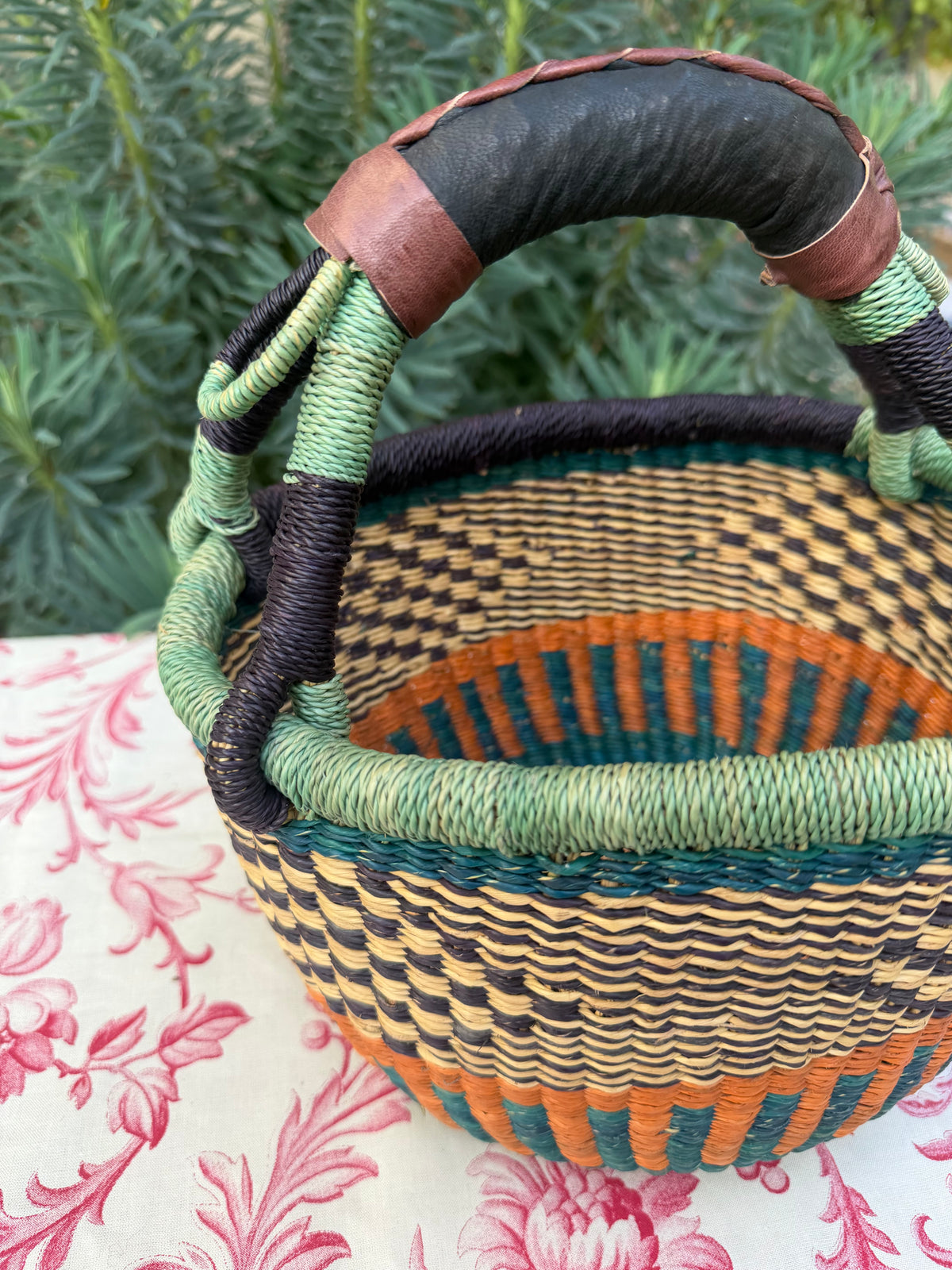 ￼ HAND WOVEN BASKET