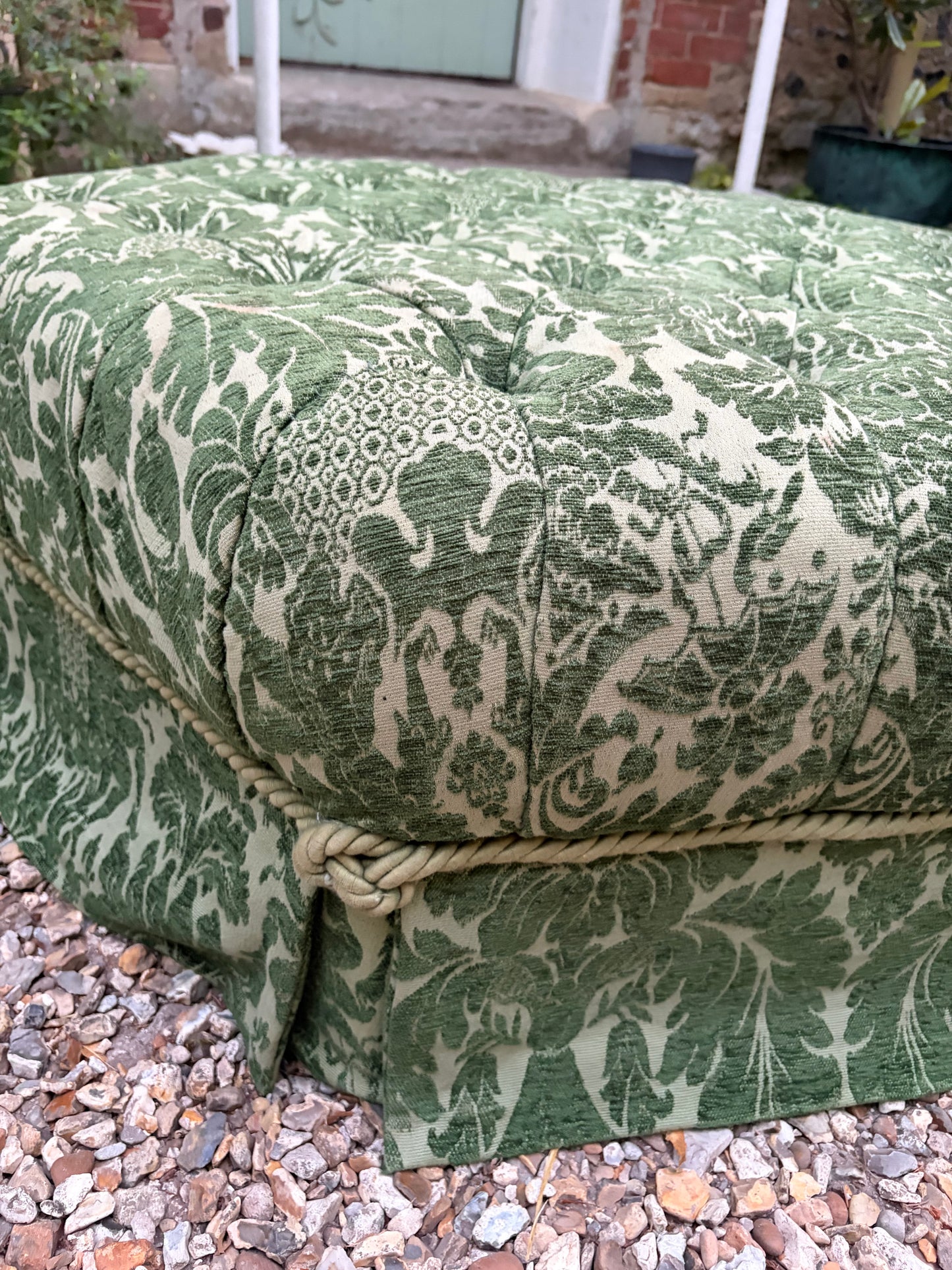 HEXAGONAL FOOTSTOOL
