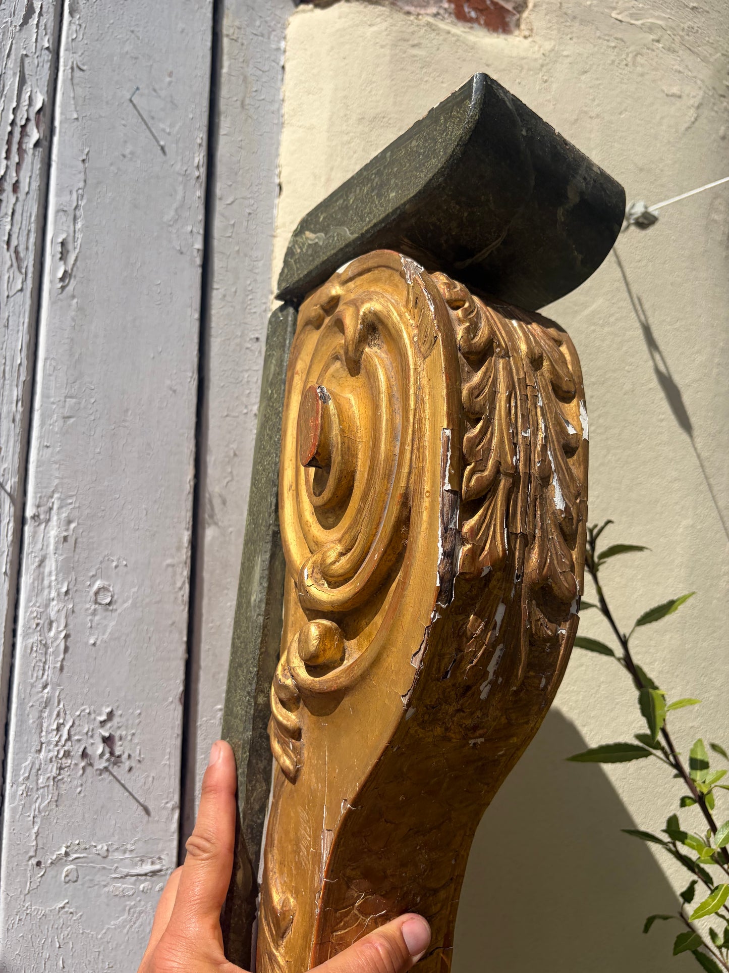 PAINTED SCONCES