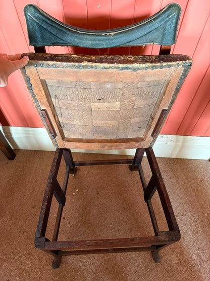ANTIQUE FOLDING CHAIR