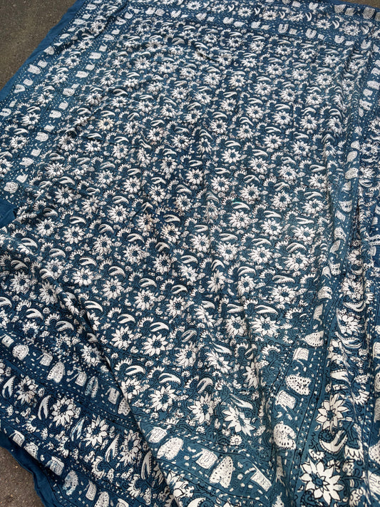 BLUE THROW