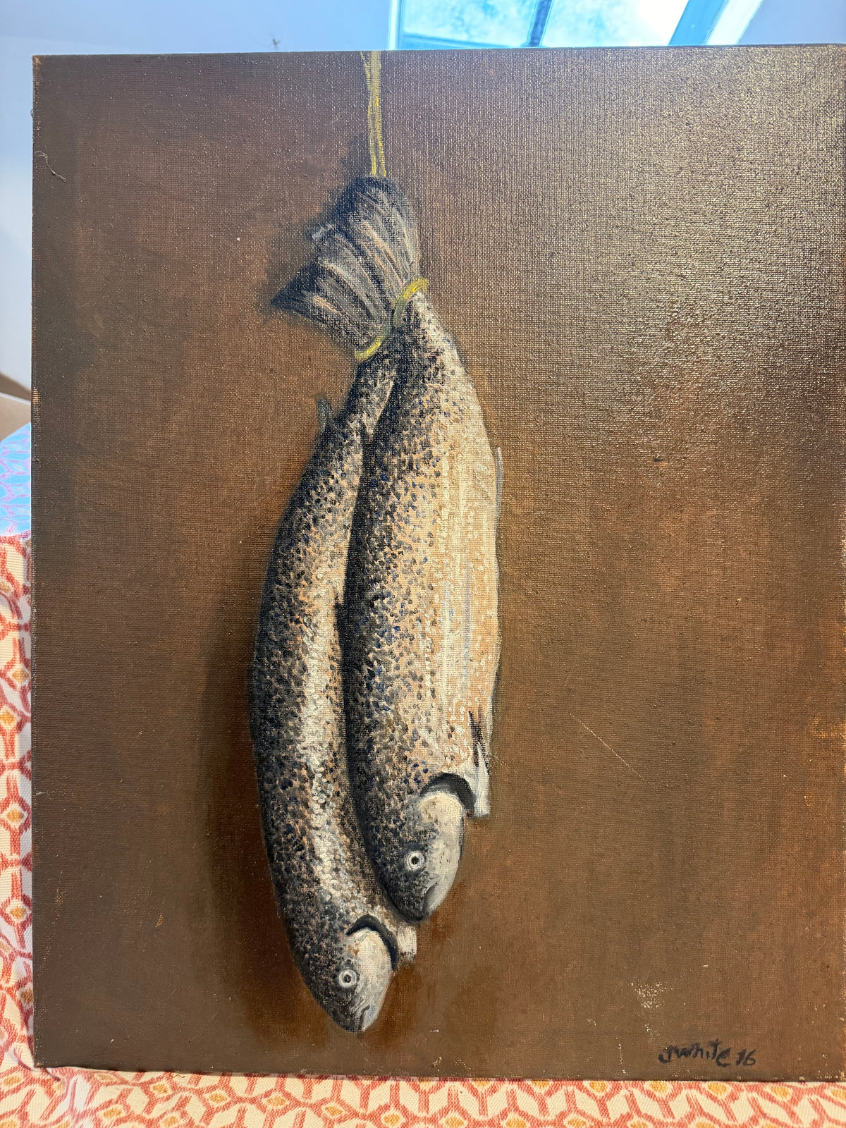 OIL ON CANVAS