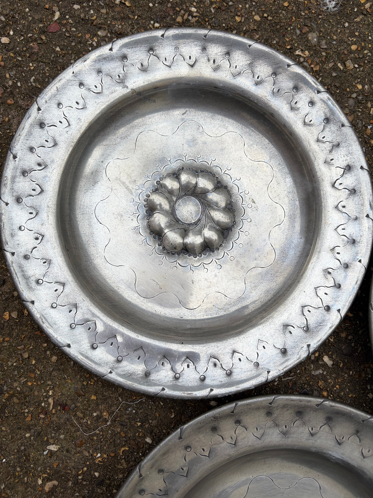 PEWTER PLATES
