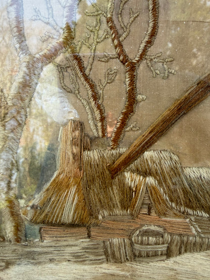 ANTIQUE SILK PICTURES