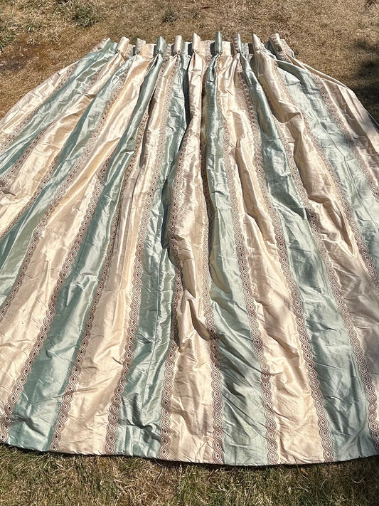 SINGLE SILK CURTAIN (COLEFAX)
