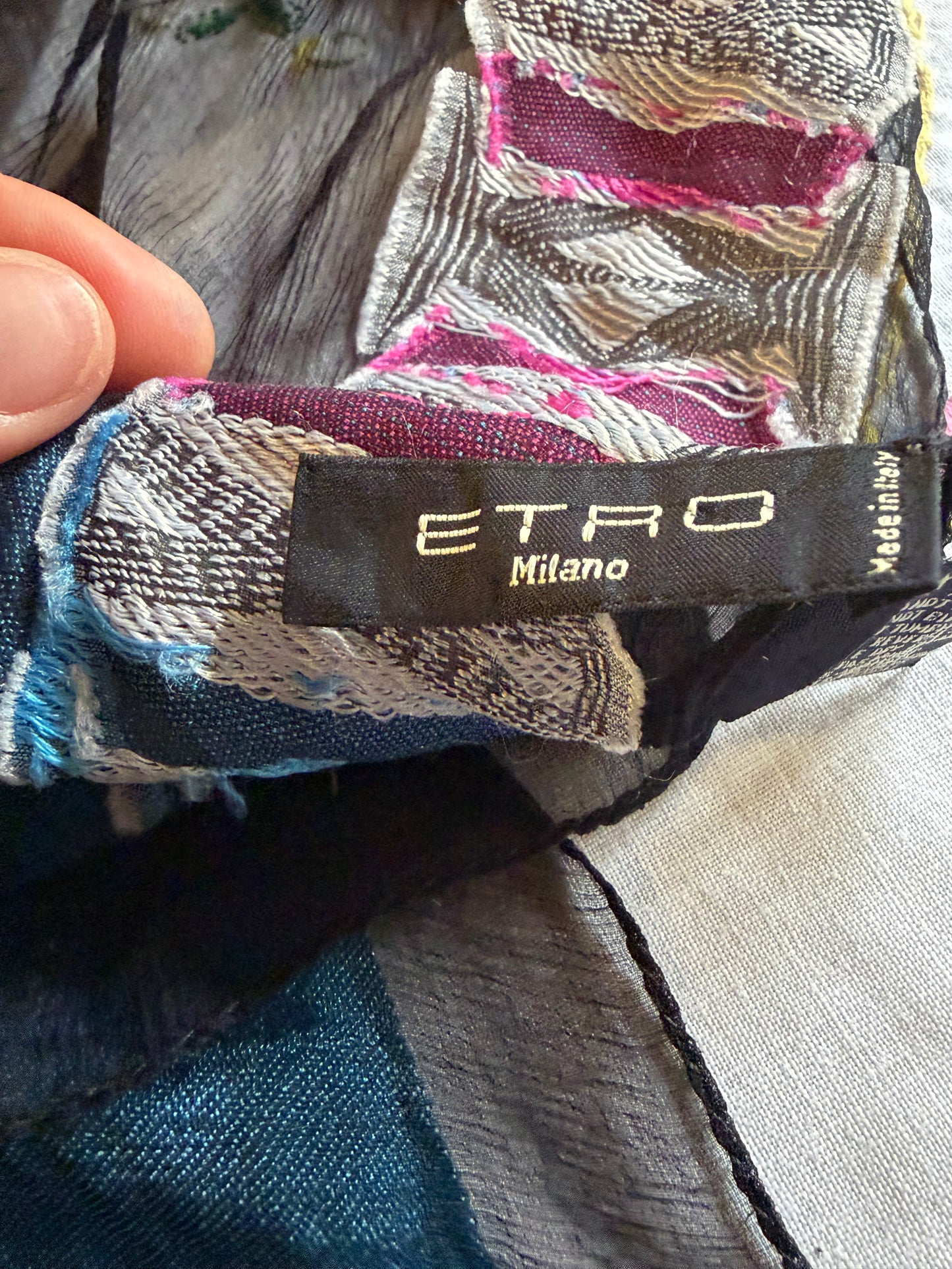 ETRO SILK SCARF