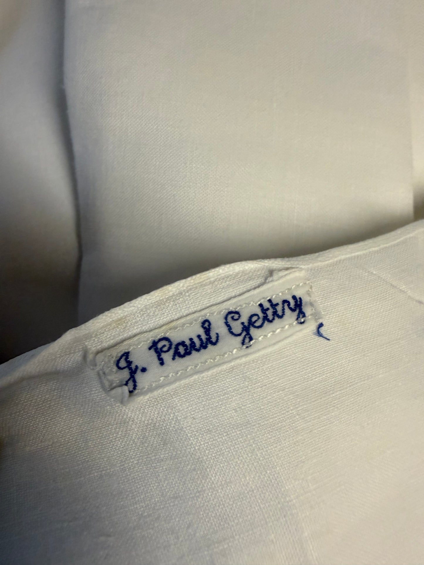 LARGE FLAT SHEETS PAUL GETTY