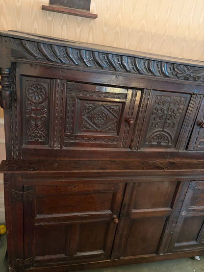CARVED SIDEBOARD