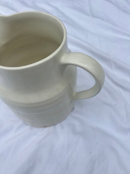 WHITE MILK JUG