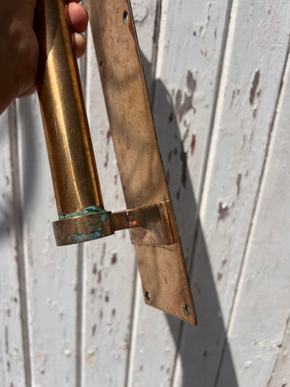VINTAGE BRASS PULL HANDLE