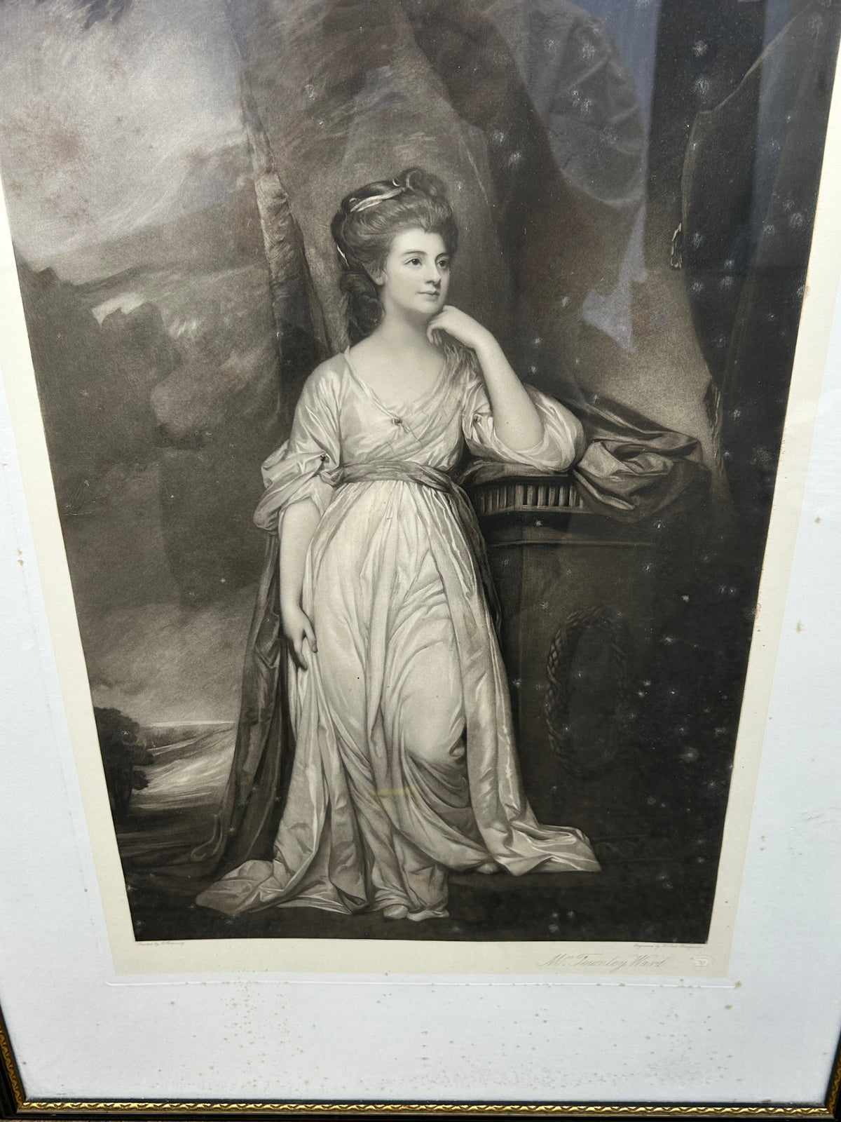 LARGE ENGRAVING PRINT