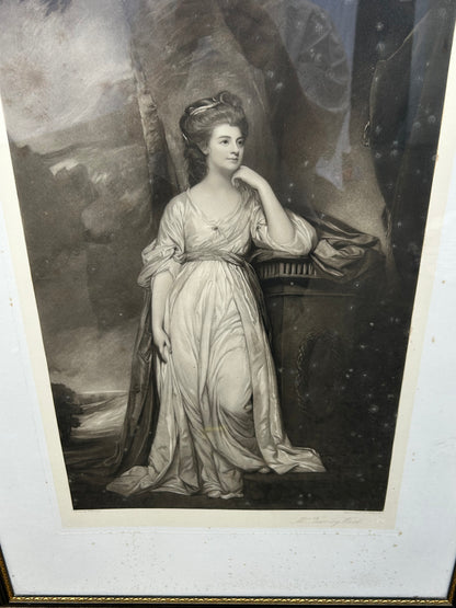 LARGE ENGRAVING PRINT