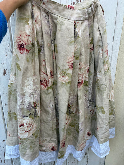 LINEN SKIRT
