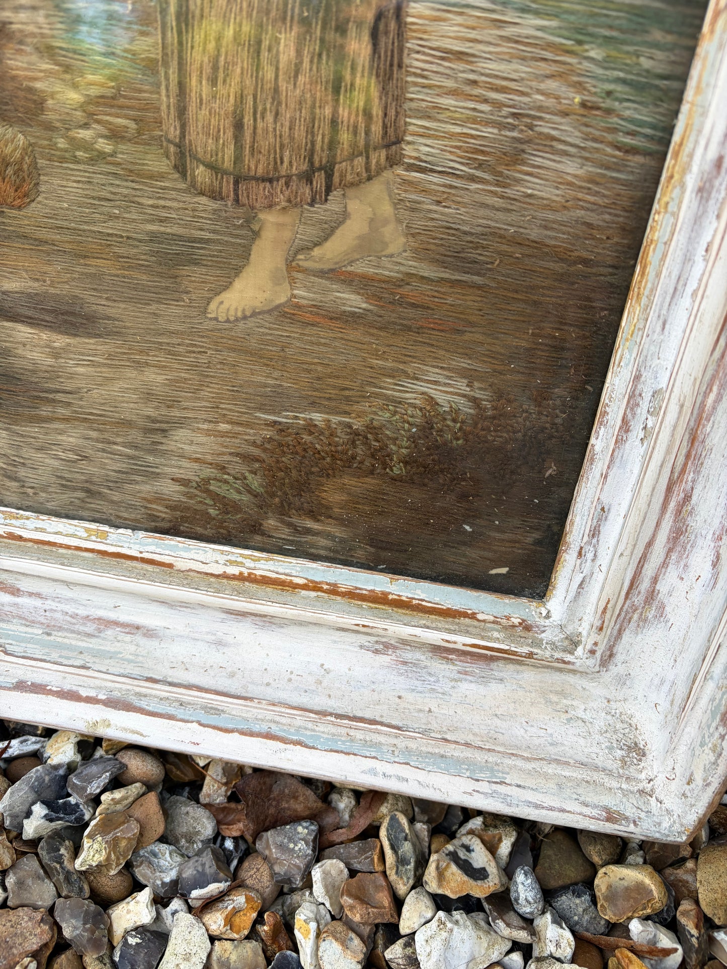 ANTIQUE SILK PICTURES