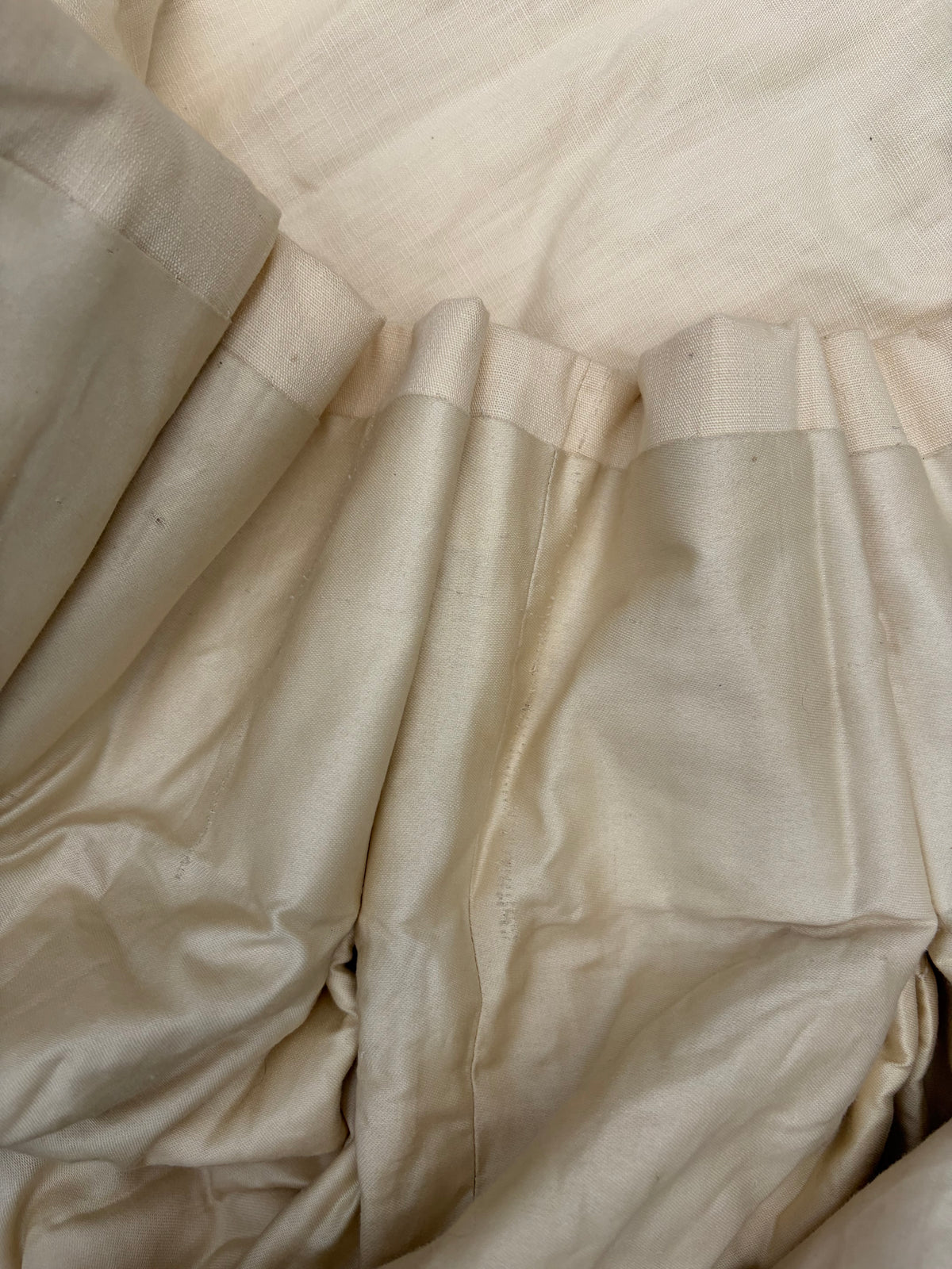 CREAM COTTON CURTAINS