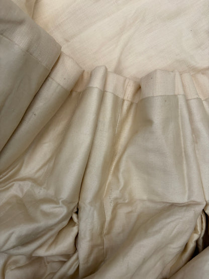 CREAM COTTON CURTAINS