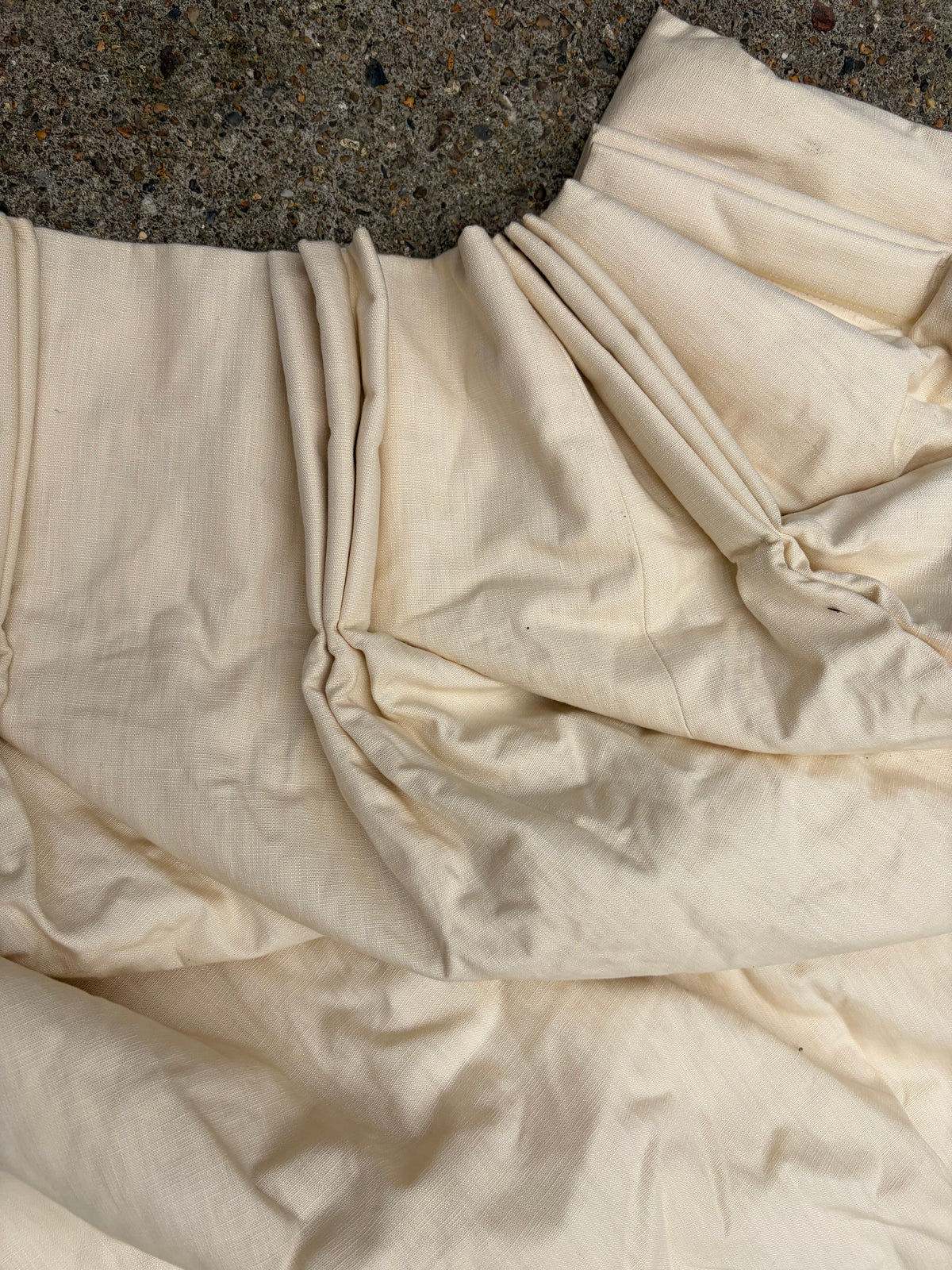 CREAM COTTON CURTAINS