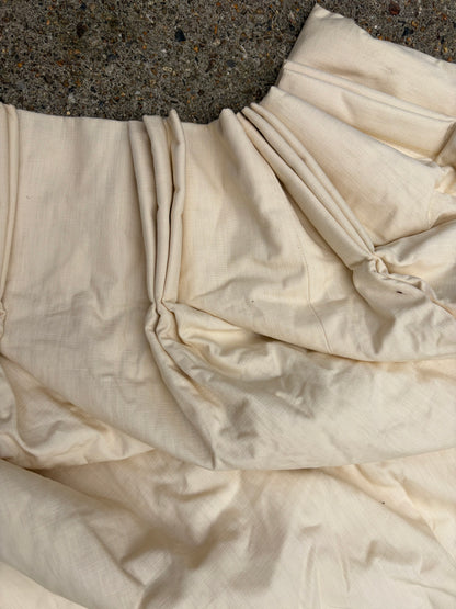 CREAM COTTON CURTAINS