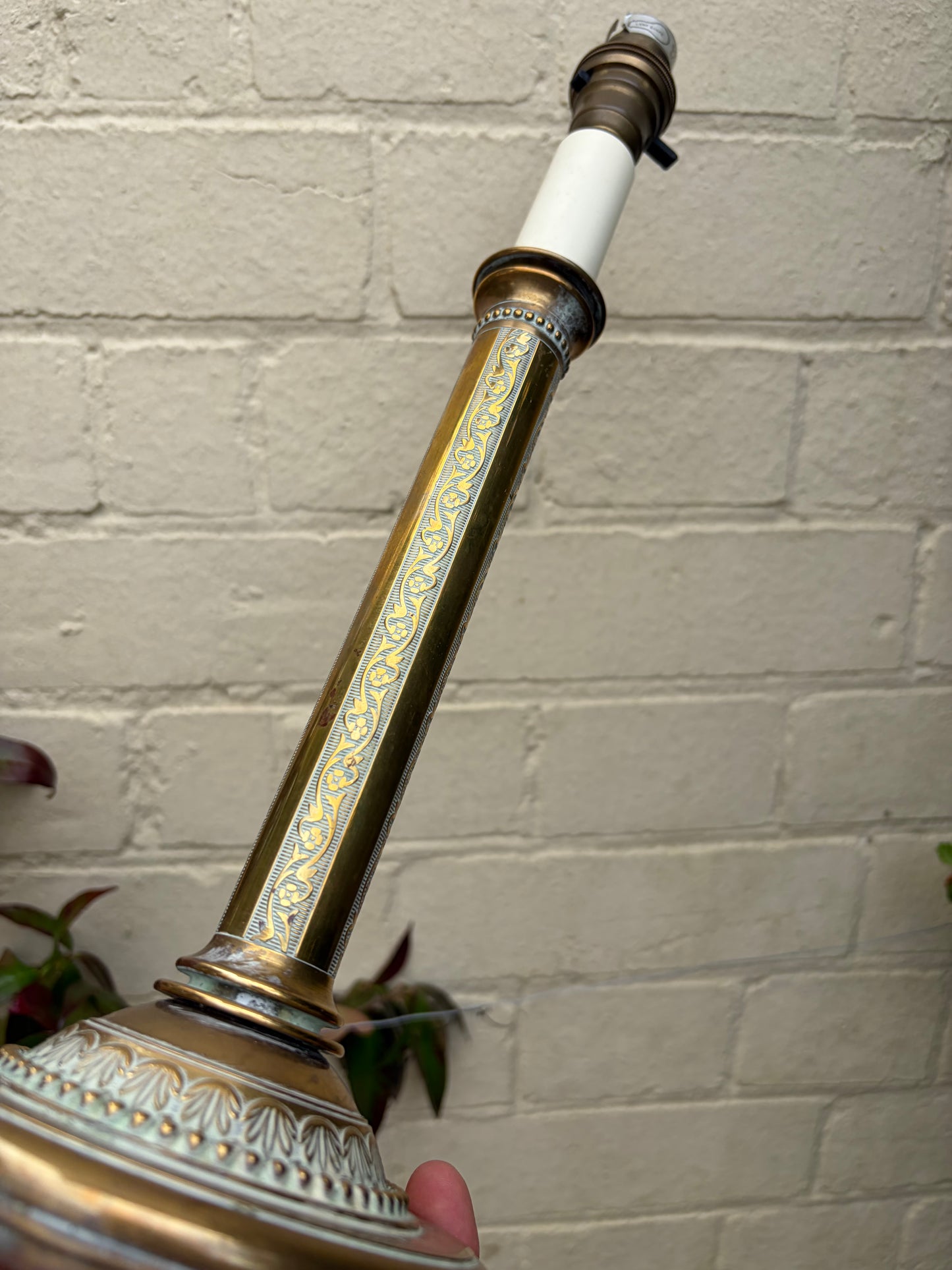 BRASS LAMP