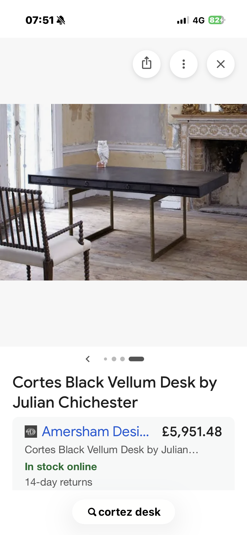 JULIAN CHICHESTER CORTES DESK