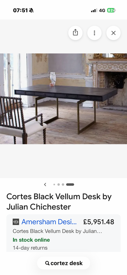 JULIAN CHICHESTER CORTES DESK