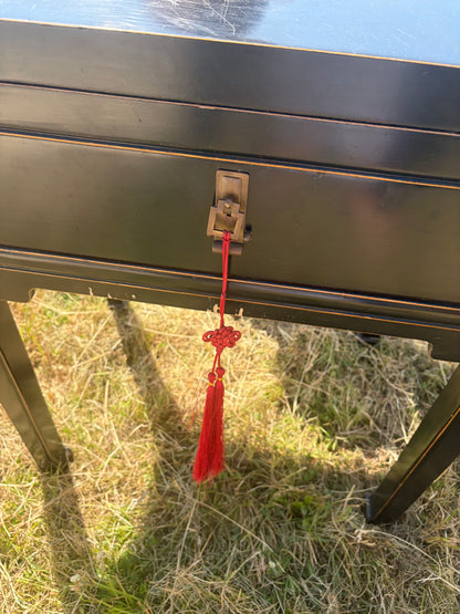 PAIR OF SIDE TABLES