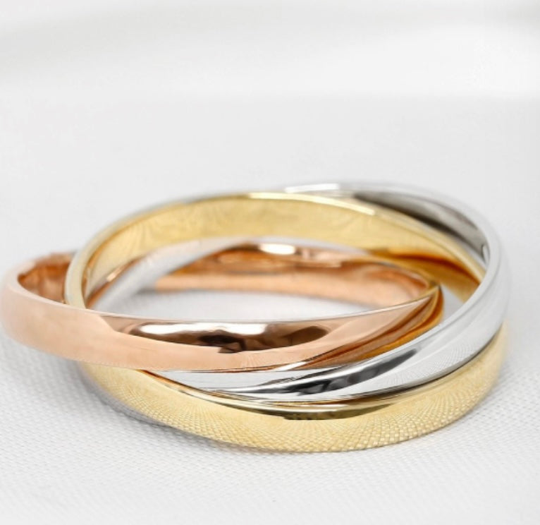 THREE GOLD RING