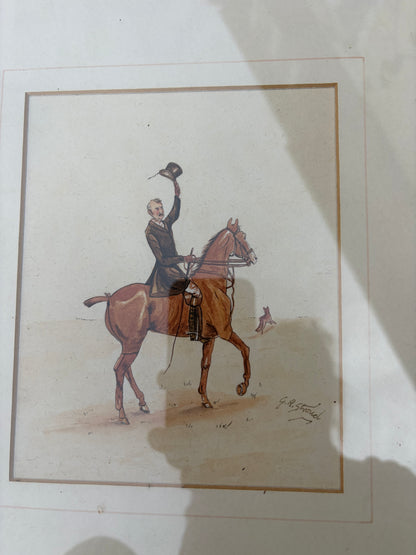 PAIR OF PRINTS