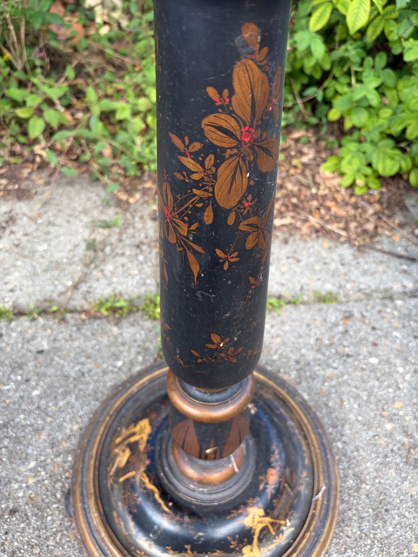 PAINTED STANDING LAMP