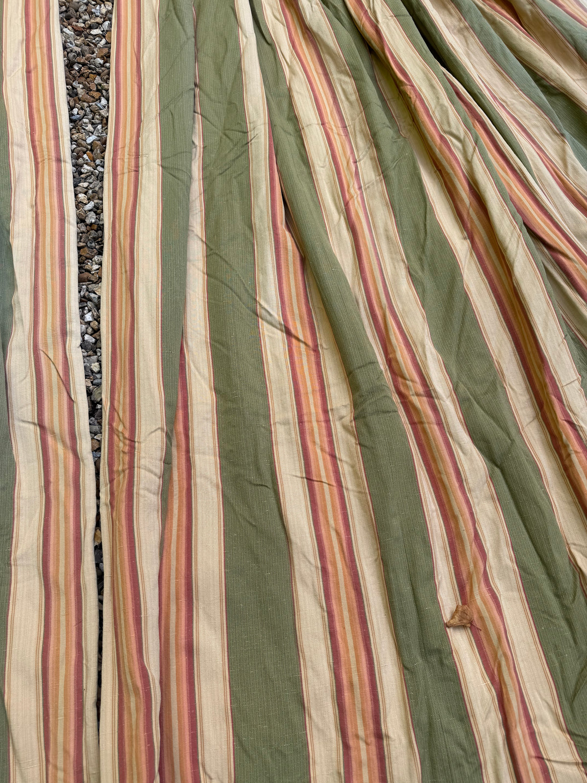 STRIPED SILK CURTAINS