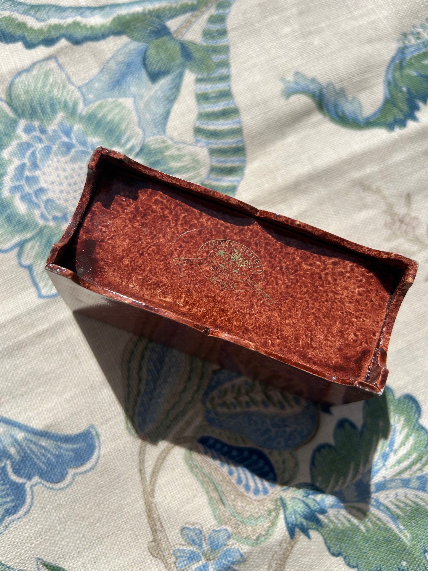 FLORAL TRINKET BOX