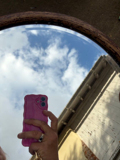LARGE OVAL MIRROR