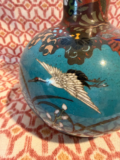 ENAMELLED VASE
