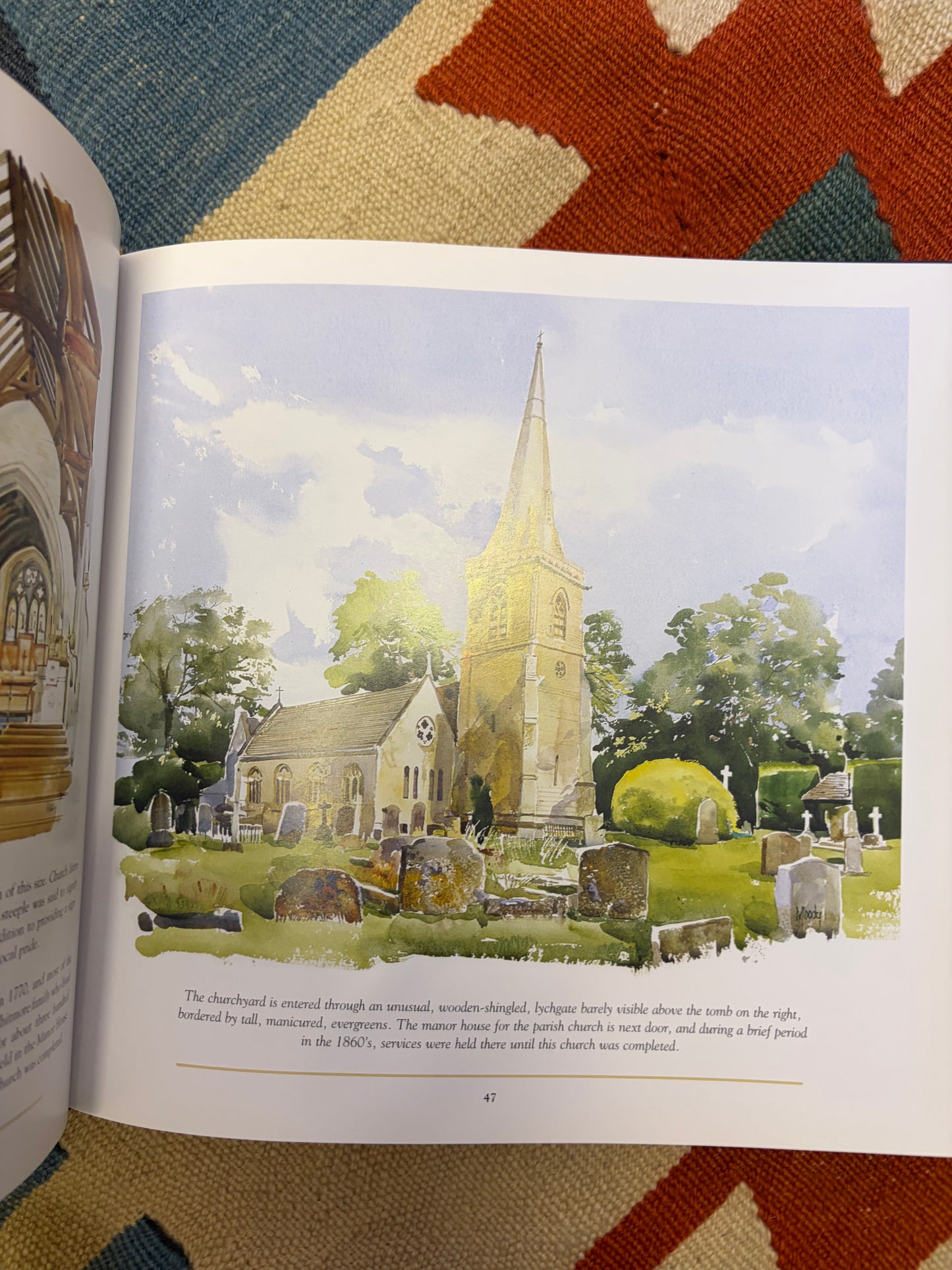 CHURCHES OF ENGLAND IN WATERCOLOUR