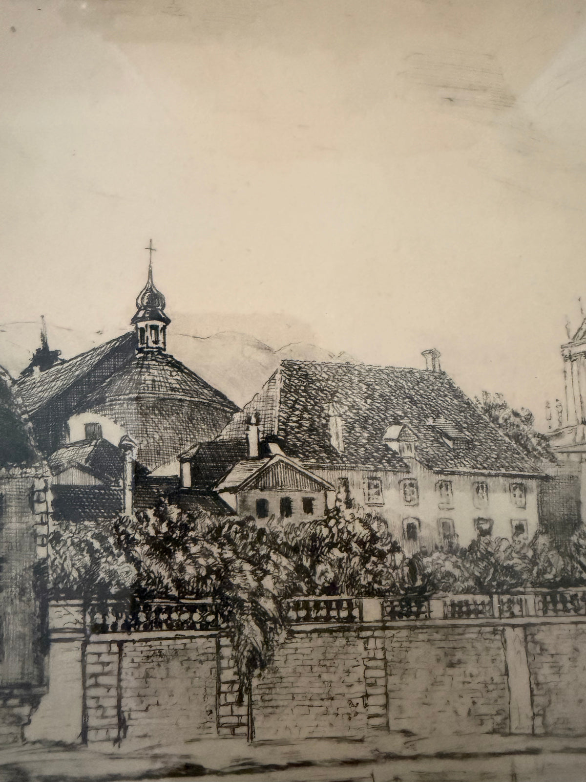 DRAWING EUROPEAN CITY