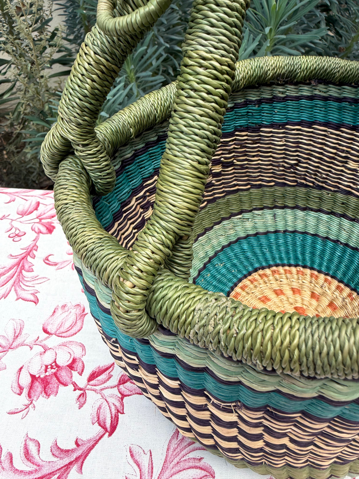 HAND WOVEN BASKET