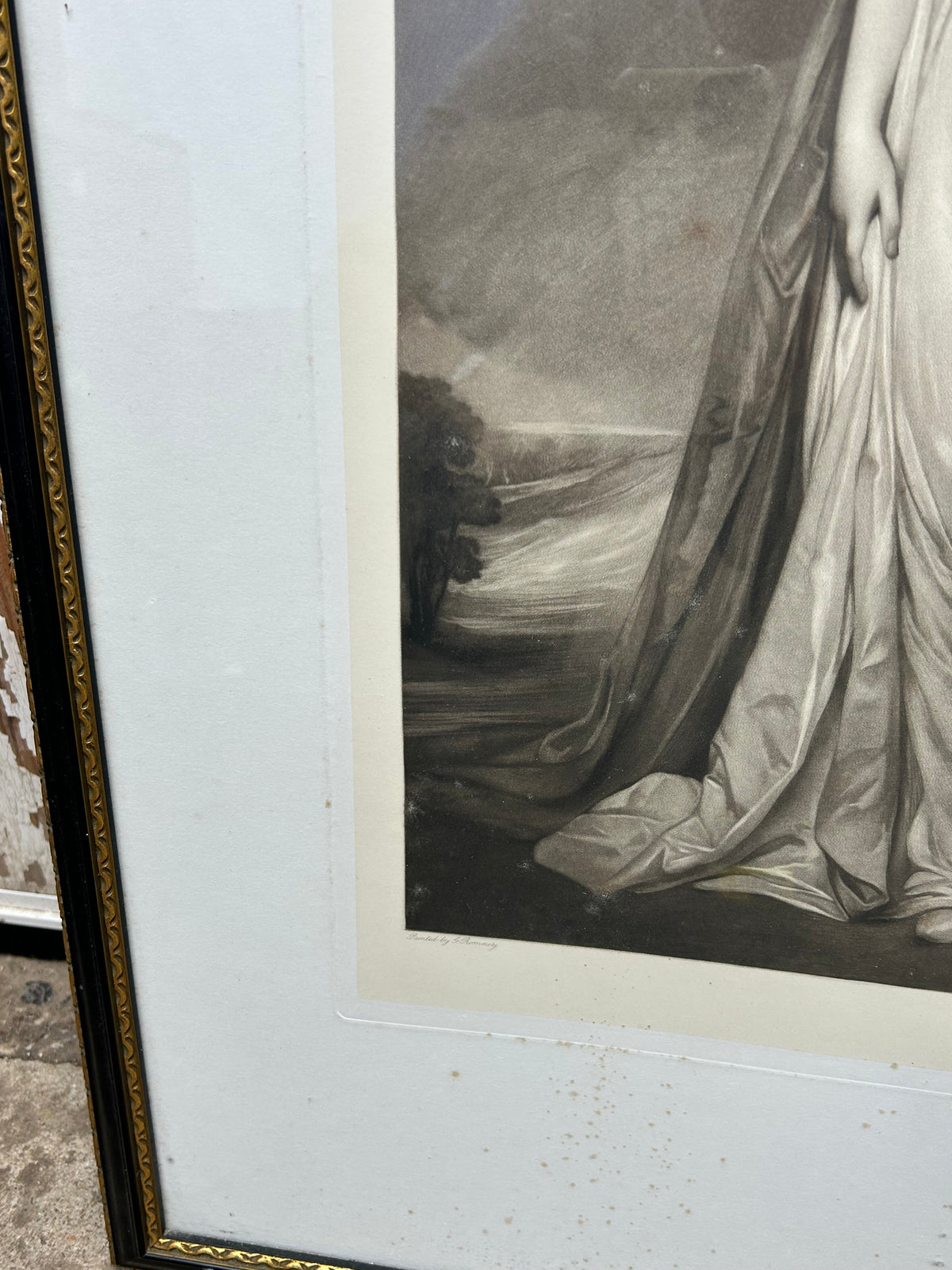 LARGE ENGRAVING PRINT