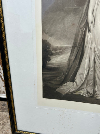 LARGE ENGRAVING PRINT