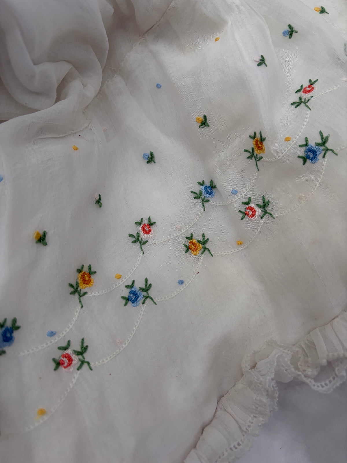 EMBROIDERED VOILE